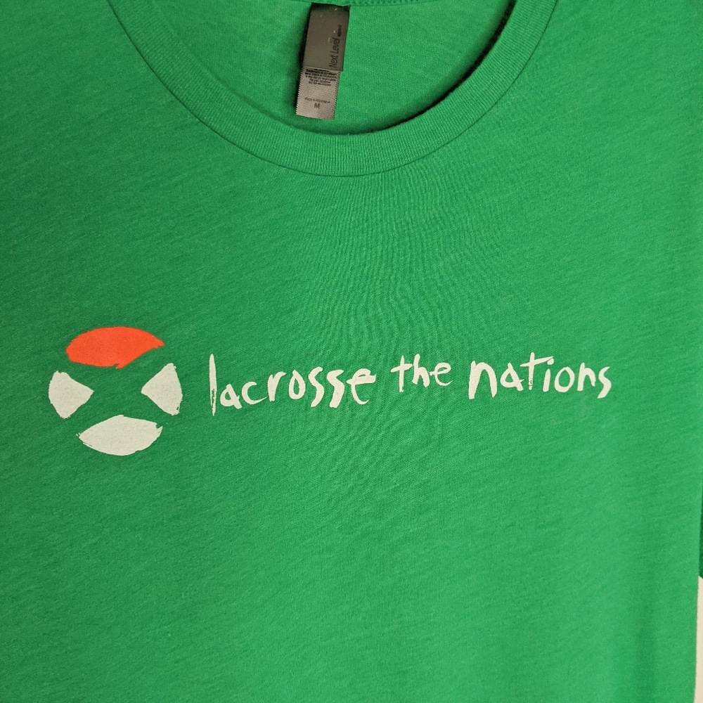 Lacrosse Tshirt M Unisex Sized Green